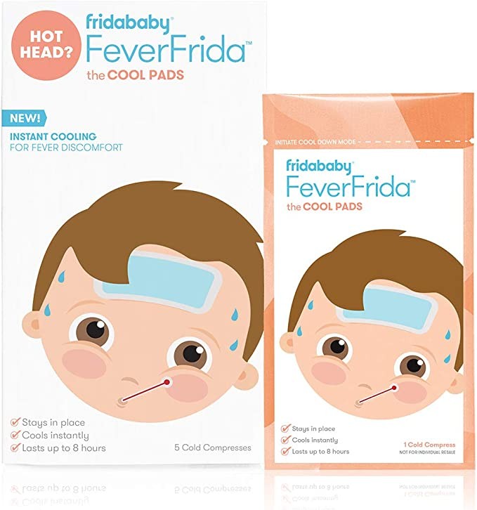FridaBaby Kids Cooling Pad, 5 Count